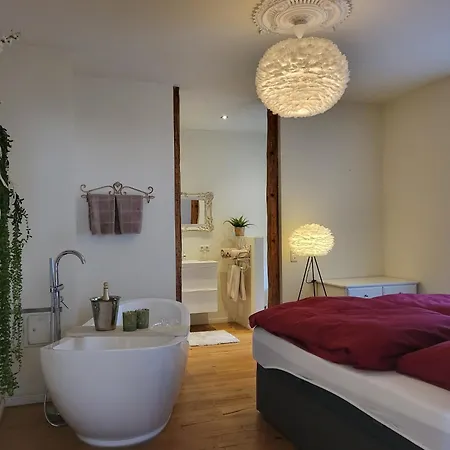 公寓 Wohnen Am Dom 盖森海姆